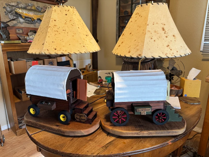 Sheep wagon Lamp
